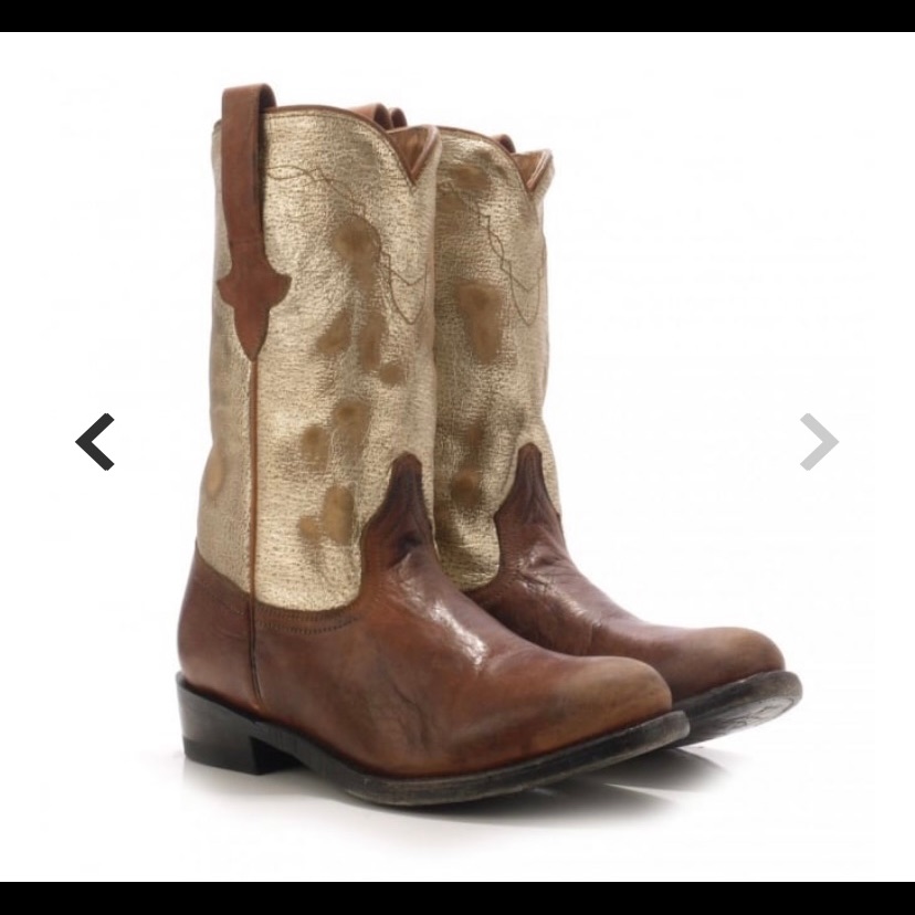 Ash Biker Cowboy Boots